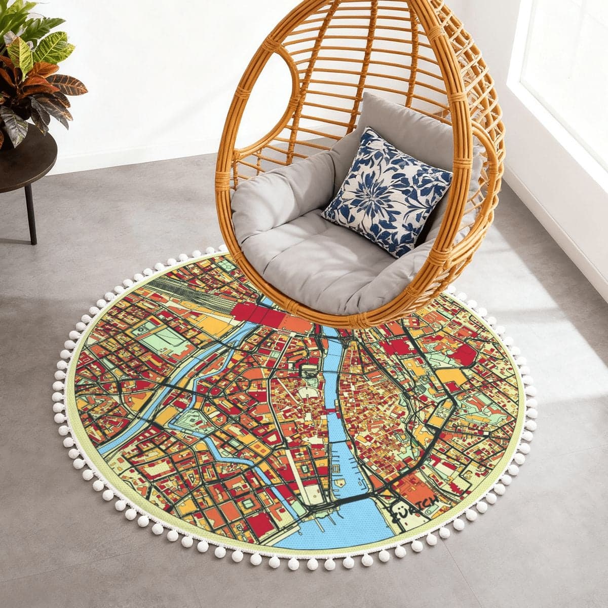 Volki city rug sample